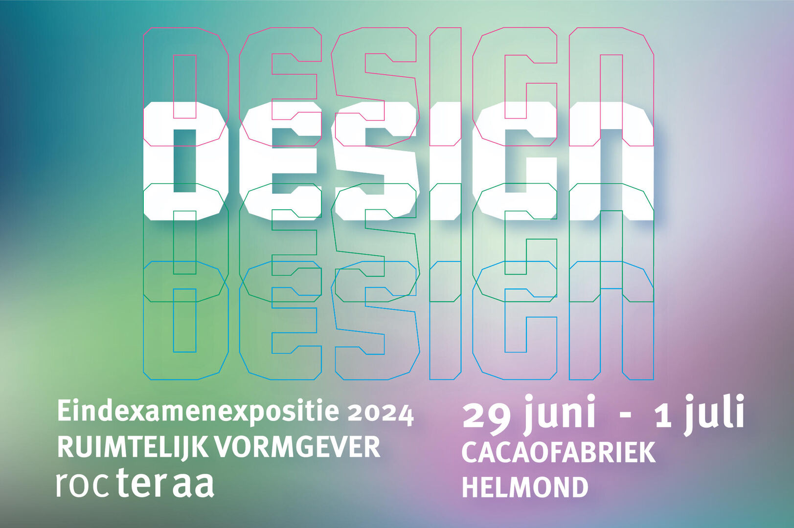 Eindexamenexpositie Design - Ruimtelijk Vormgever