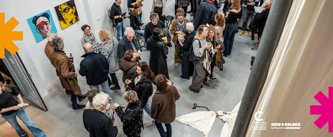 Expo dialoog met New Colors Collective