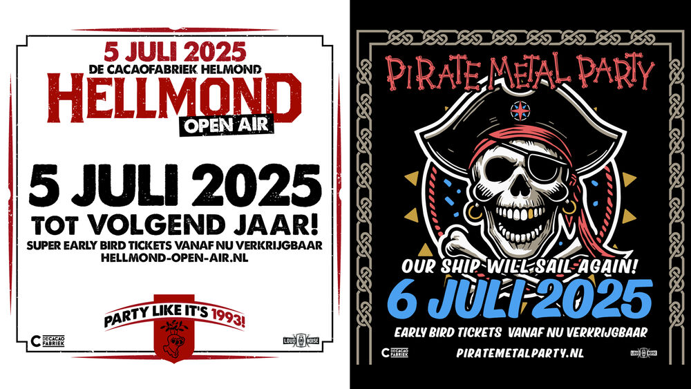 Hellmond Open Air en Pirate Metal Party keren terug!