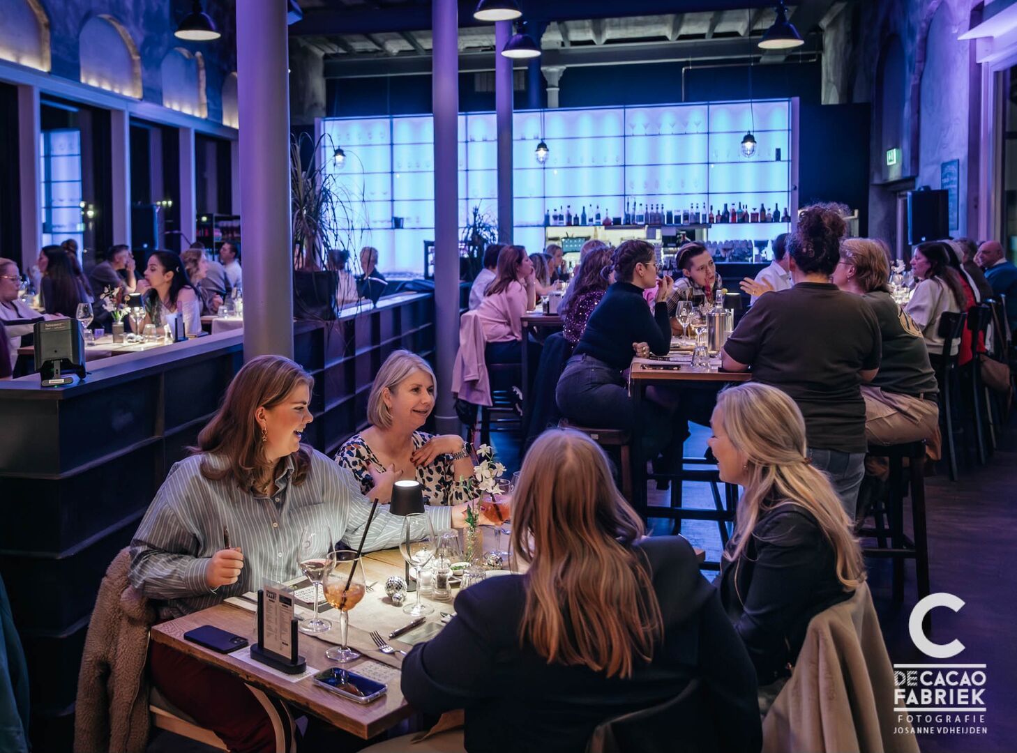 lunchen, borrelen of dineren in De Brasserie