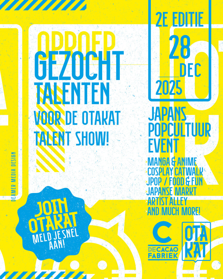 Meld je aan voor de Otakat Talent Show!