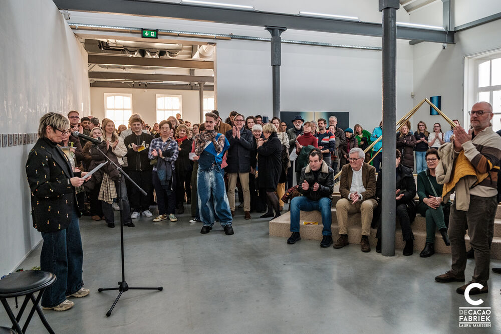 'Space between frames' in de expo met veel belangstelling geopend!