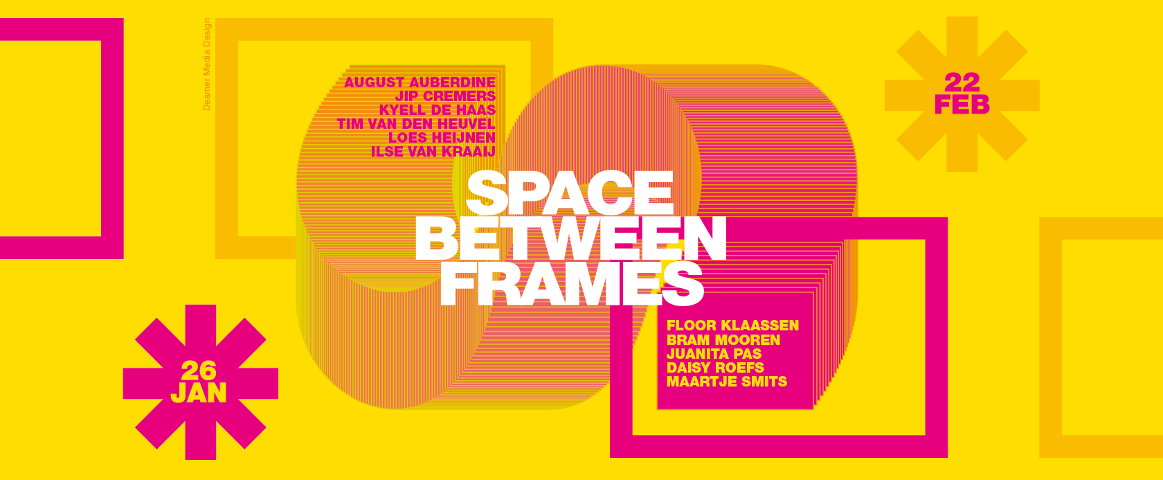 Space between frames