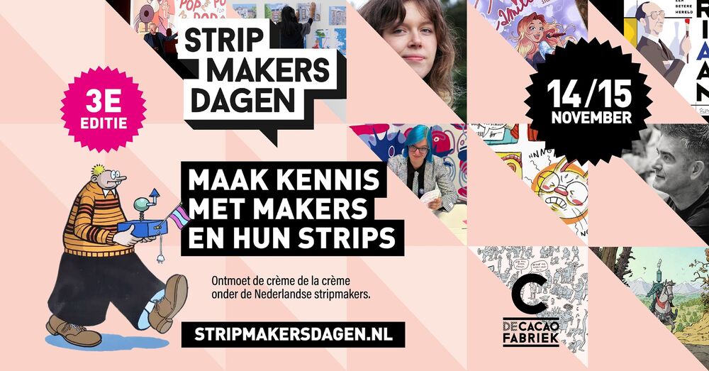 Stripmakersdagen 2026: Congres, portfoliomarkt & expo