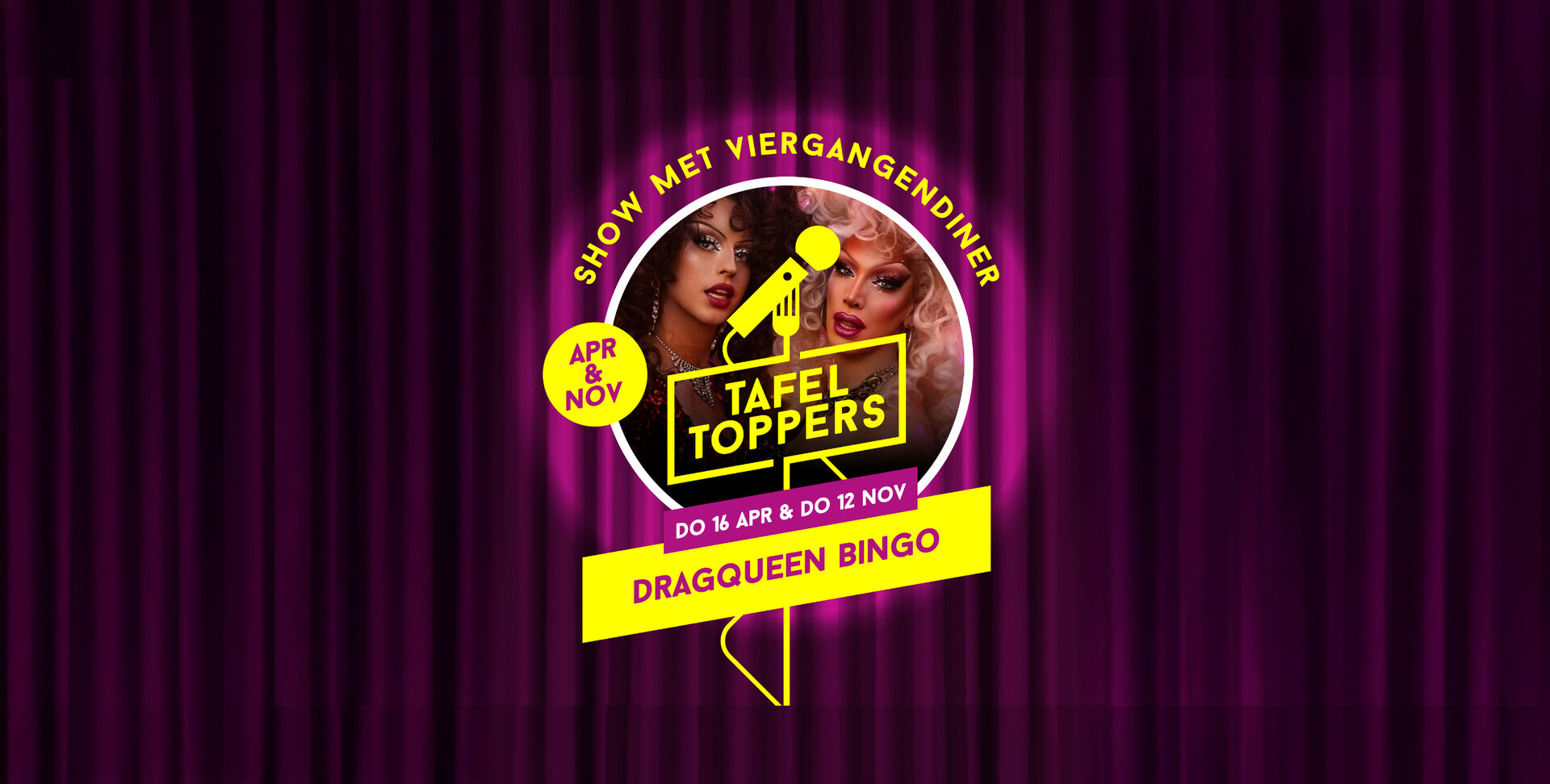 Tafeltoppers - Dragqueen bingo