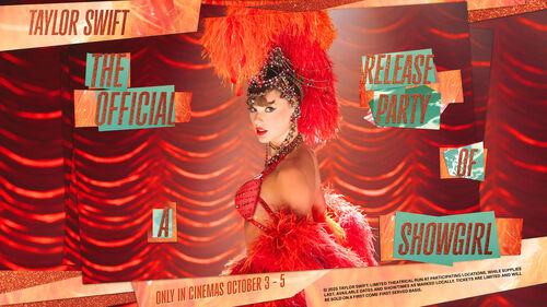 Taylor Swift:  The Official Release Party of a Showgirl
