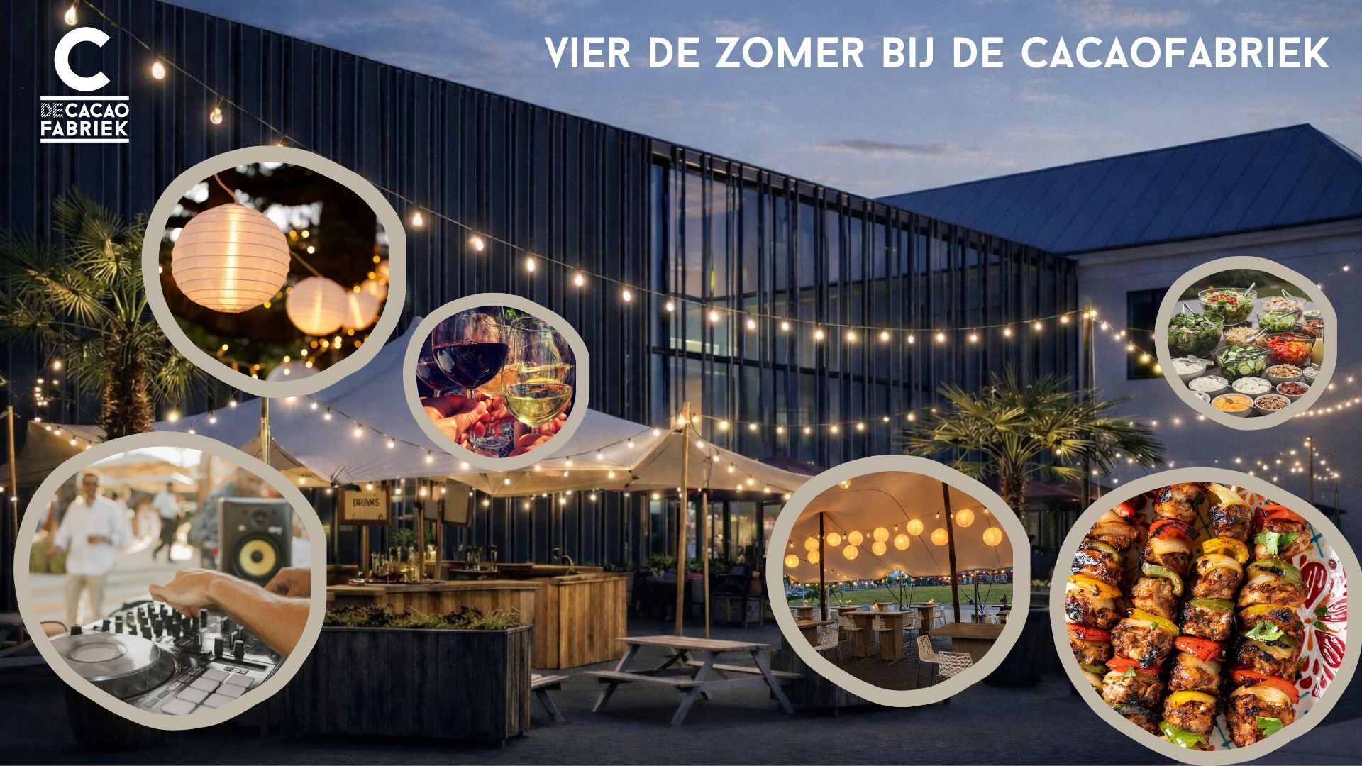 Zomerborrel bij De Cacaofabriek